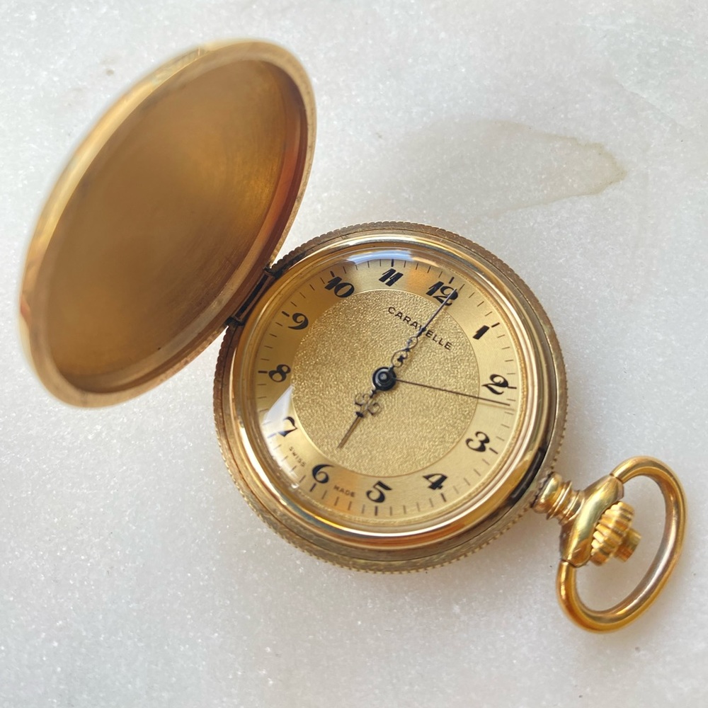 Vintage Caravelle pocket watch
